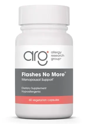 Allergy Research Group Flashes No More Vasomotor -- menopause support, hot flash relief.