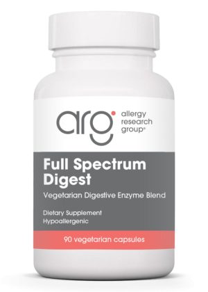 Allergy Research Group Full Spectrum Digest with Glutalytic -- digestive enzymes, vegan enzymes.