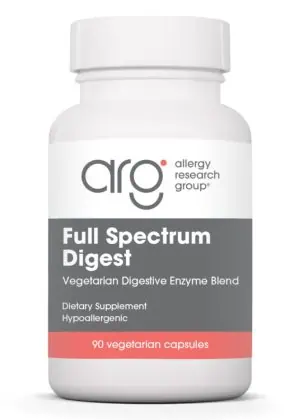 Allergy Research Group Full Spectrum Digest with Glutalytic -- digestive enzymes, vegan enzymes.