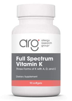Allergy Research Group Full Spectrum Vitamin K -- vitamin K, vitamin D