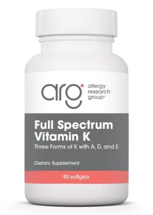 Allergy Research Group Full Spectrum Vitamin K -- vitamin K, vitamin D