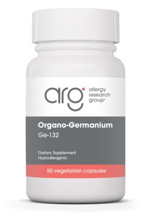 Allergy Research Group Germanium (Organic) 150mg -- organic germanium, dietary supplement.