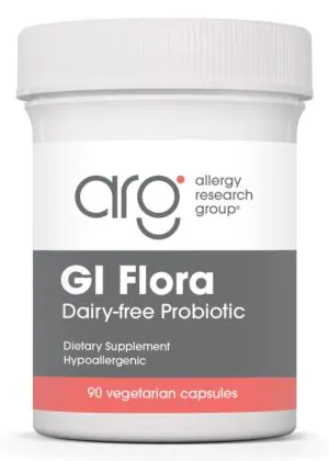 Allergy Research Group GI Flora -- probiotic supplement, gut health.