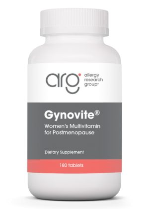 Allergy Research Group Gynovite Plus -- nutritional supplement, postmenopausal support.
