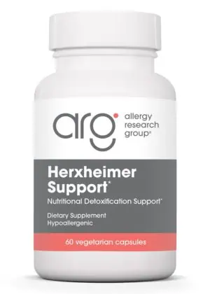 Allergy Research Group Herxheimer Support -- Herxheimer reactions support, turmeric supplement.