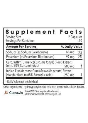 Allergy Research Group Herxheimer Support -- Herxheimer reactions support, turmeric supplement. - Back