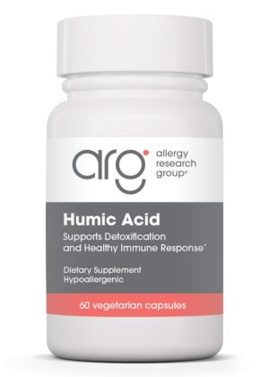 Allergy Research Group Humic Acid 750mg -- humic acid, immune support.