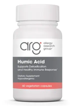 Allergy Research Group Humic Acid 750mg -- humic acid, immune support.