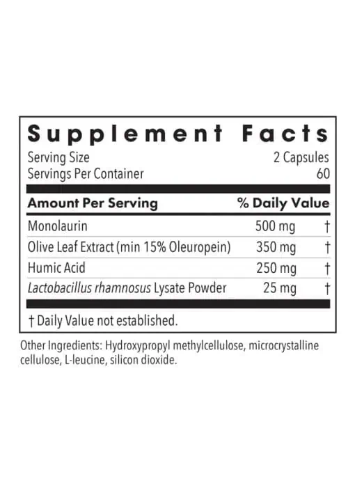 Allergy Research Group Humic-Monolaurin Complex -- immune support, detoxification. - Back