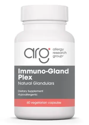 Allergy Research Group Immuno-Gland Plex -- immune support, glandular extracts.