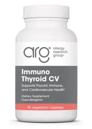 Allergy Research Group Immuno Thyroid CV -- immune support, thyroid health.