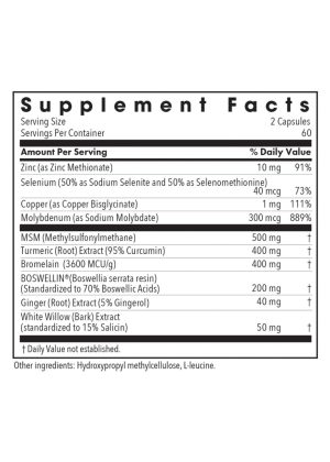 Allergy Research Group InflaMed -- joint support, connective tissue health. - Back