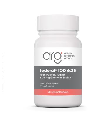 Allergy Research Group Iodoral(R) 6.25mg -- iodine supplement, thyroid support.