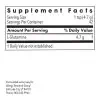 Allergy Research Group L-Glutamine Powder -- amino acid supplement, high purity. - Back