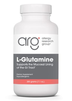 Allergy Research Group L-Glutamine Powder -- amino acid supplement, high purity.