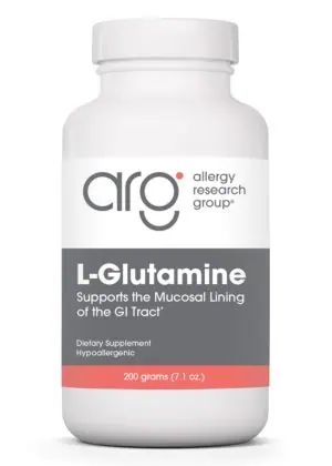 Allergy Research Group L-Glutamine Powder -- amino acid supplement, high purity.