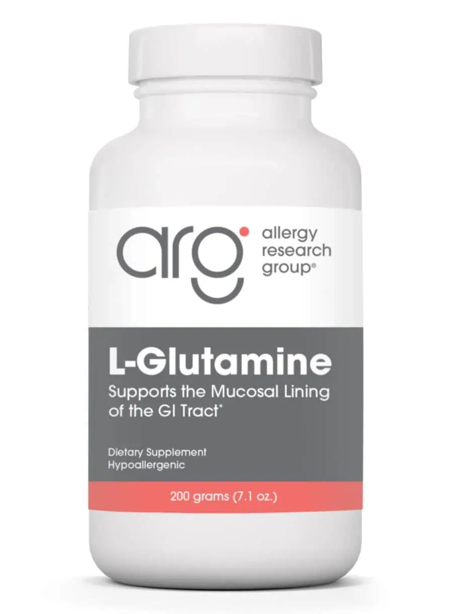 Allergy Research Group L-Glutamine Powder -- amino acid supplement, high purity.