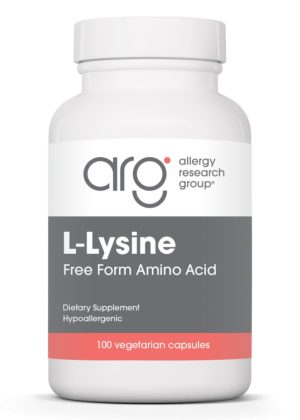 Allergy Research Group L-Lysine -- amino acid supplement, high purity.