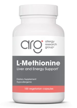 Allergy Research Group L-Methionine -- amino acid supplement, liver support.