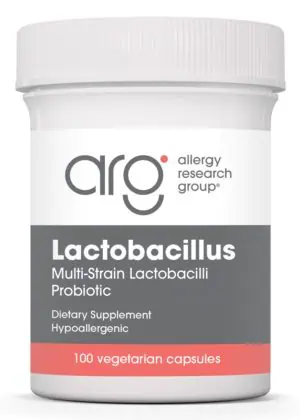 Allergy Research Group Lactobacillus Plantarum/Rhamnosus/Salivari -- probiotics, digestive health.