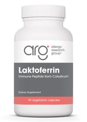 Allergy Research Group Laktoferrin 350mg -- immune support, iron transport.