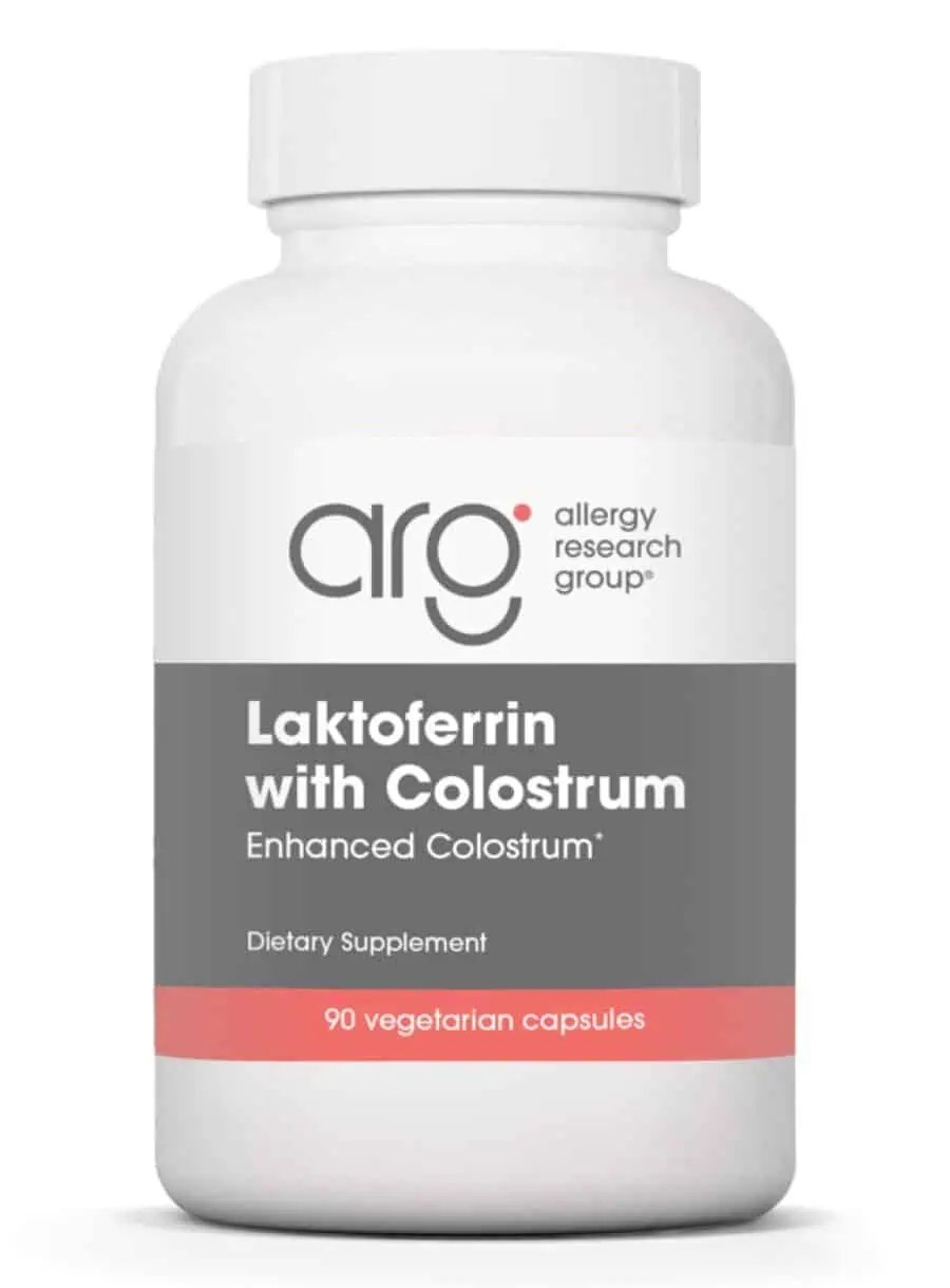 Allergy Research Group Laktoferrin w/ Colostrum -- lactoferrin, colostrum
