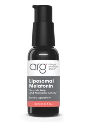 Allergy Research Group Liposomal Melatonin -- melatonin supplement, sleep aid.