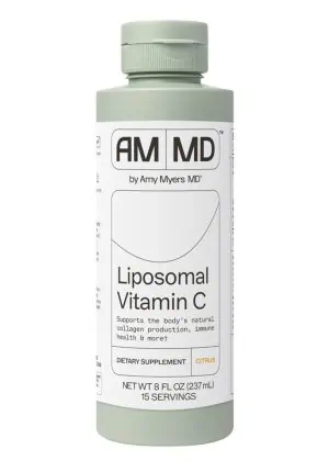 Liposomal Vitamin C, 1000mg, Citrus Flavored by Amy Myers MD