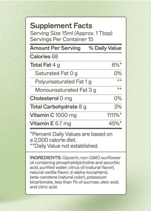 Liposomal Vitamin C, 1000mg, Citrus Flavored by Amy Myers MD