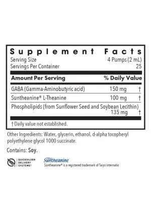 Allergy Research Group Liposomal Zen -- calmness support, relaxation. - Back