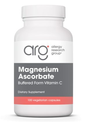 Allergy Research Group Magnesium Ascorbate -- buffered vitamin C, magnesium support.