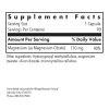 Allergy Research Group Magnesium Citrate -- magnesium supplement, citrate form. - Back