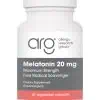 Allergy Research Group Melatonin 20mg -- sleep support, antioxidant properties.