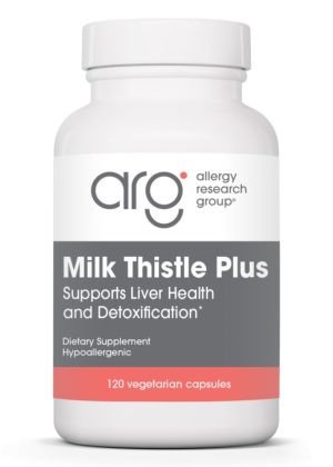 Allergy Research Group Milk Thistle Plus -- liver support, herbal extract.