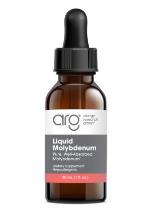 Allergy Research Group Molybdenum (Liquid) -- molybdenum supplement, liquid form