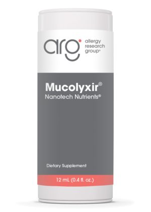 Allergy Research Group Mucolyxir(R) 12 mL -- mucus support, salmon DNA.