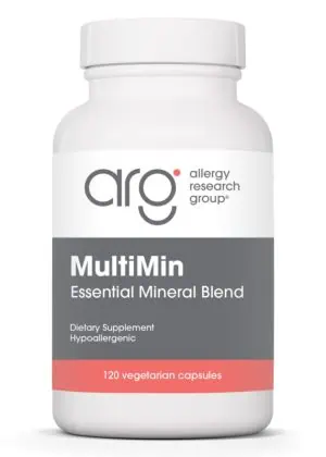 Allergy Research Group MultiMin -- mineral supplement, dietary minerals.