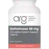 Allergy Research Group Nattokinase 50 mg NSK-SD(R) -- natural fibrinolytic support, cardiovascular health.