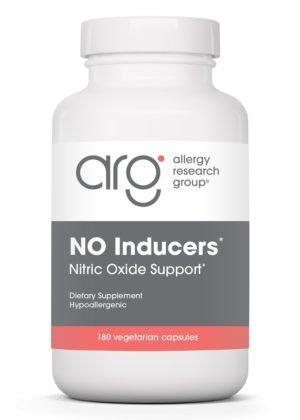 Allergy Research Group NO Inducers -- nitric oxide support, vascular health.