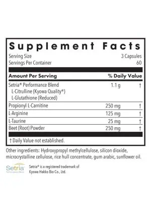 Allergy Research Group NO Inducers -- nitric oxide support, vascular health. - Back