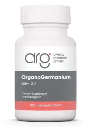 Allergy Research Group OrganoGermanium -- organic germanium, dietary supplement.