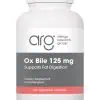 Allergy Research Group Ox Bile 125 mg Digest -- bile salts, fat digestion.