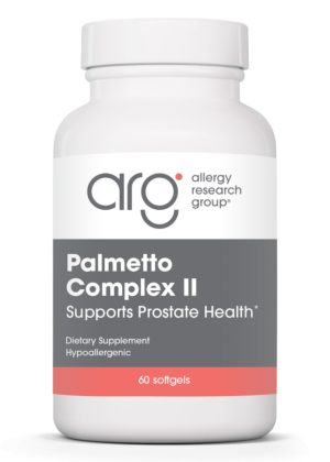 Allergy Research Group Palmetto Complex II -- prostate health, saw palmetto extract.