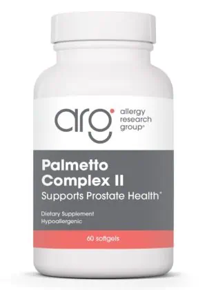 Allergy Research Group Palmetto Complex II -- prostate health, saw palmetto extract.