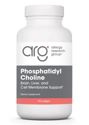 Allergy Research Group Phosphatidylcholine 385mg -- phosphatidylcholine, brain health.