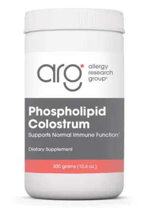 Allergy Research Group Phospholipid Colostrum -- colostrum supplement, immune support.