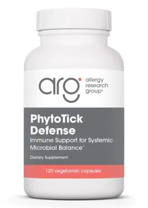 Allergy Research Group PhytoTick Defence Microbial Balancer -- microbial balance, immune support.