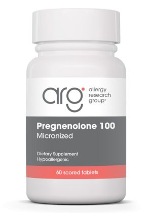 Allergy Research Group Pregnenolone 100 Hormone Support -- hormone support, cognitive function