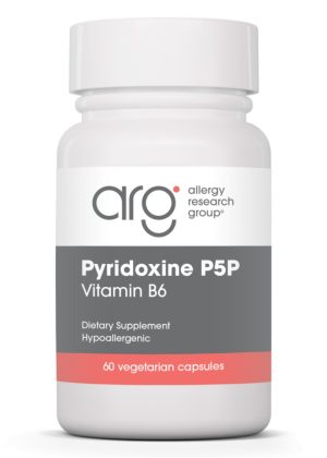 Allergy Research Group Pyridoxine P5P (B-6) -- vitamin B6, dietary supplement.