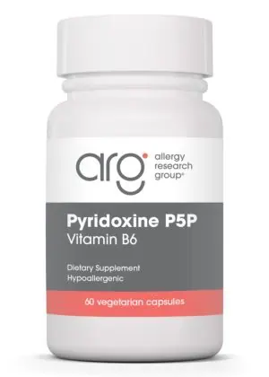 Allergy Research Group Pyridoxine P5P (B-6) -- vitamin B6, dietary supplement.